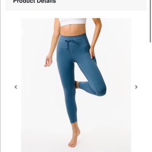 SOLD!! Zyia calm blue drawstring luxe NWOT size 6-8